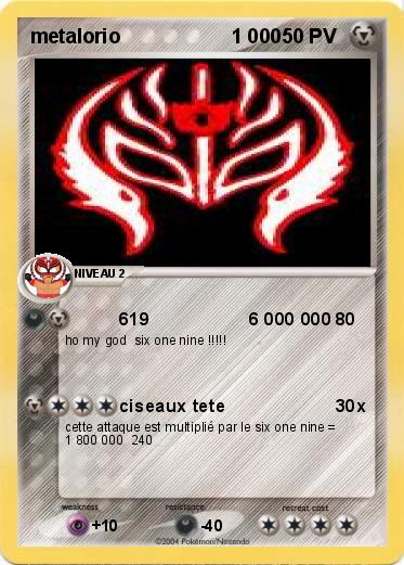 Pokemon metalorio                    1 000
