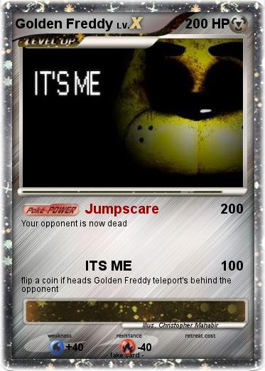 Pokemon Golden Freddy
