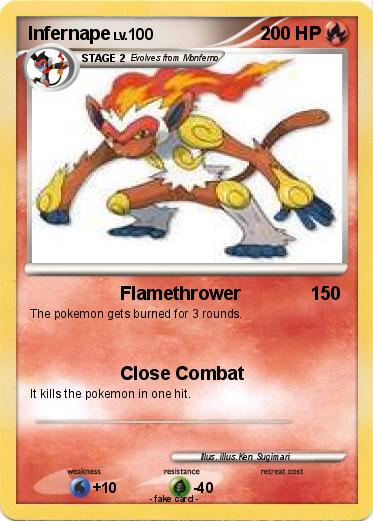 Pokemon Infernape