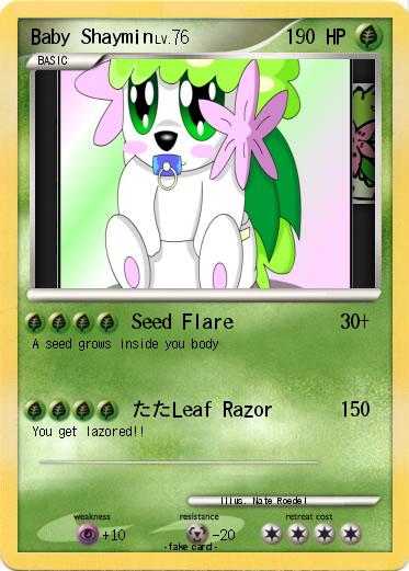 Pokemon Baby Shaymin