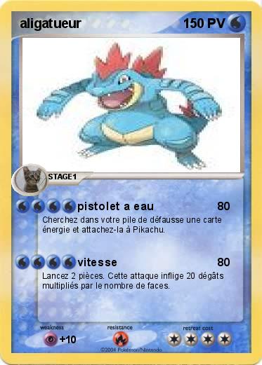 Pokemon aligatueur