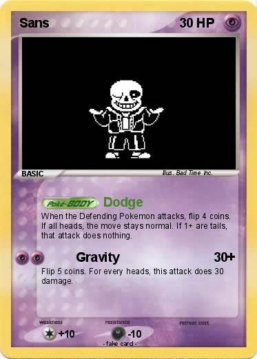 Pokemon Sans