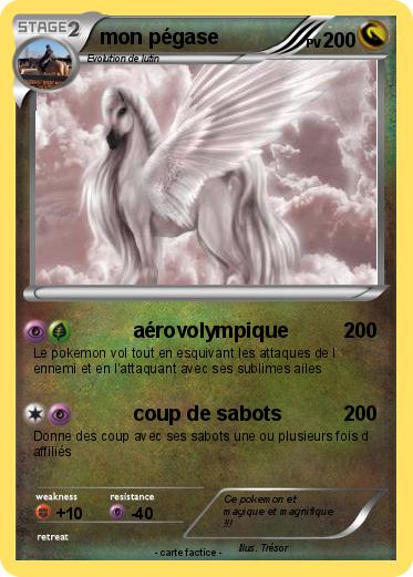 Pokemon mon pégase