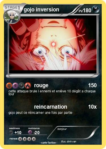 Pokemon gojo inversion