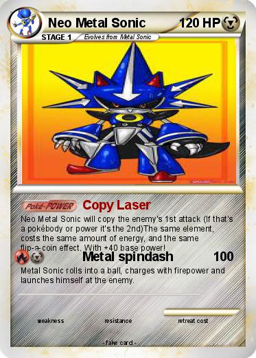 Pokemon Neo Metal Sonic