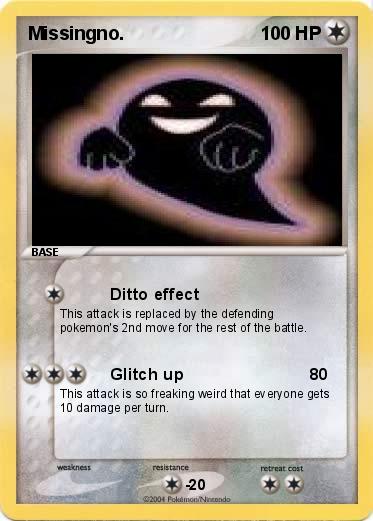 Pokemon Missingno.