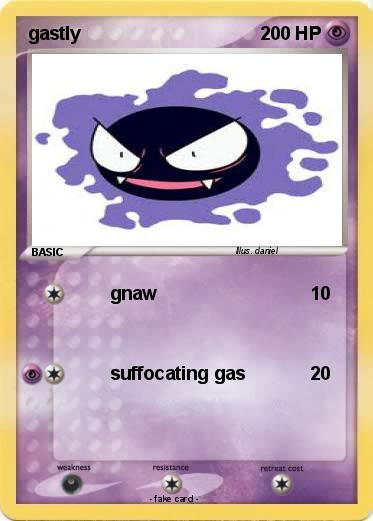 Pokemon gastly