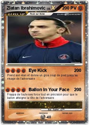 Pokemon Zlatan Ibrahimovic