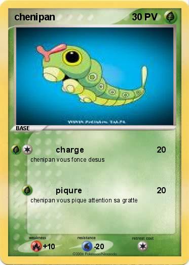 Pokemon chenipan