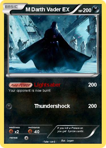 Pokemon M Darth Vader EX