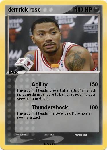 Pokemon derrrick rose