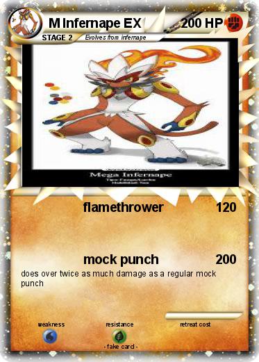 Pokemon M Infernape EX
