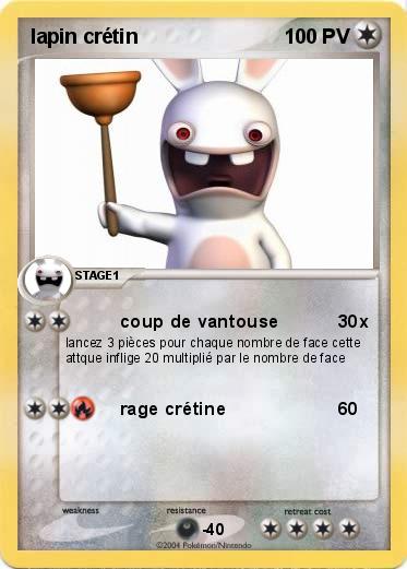 Pokemon lapin crétin