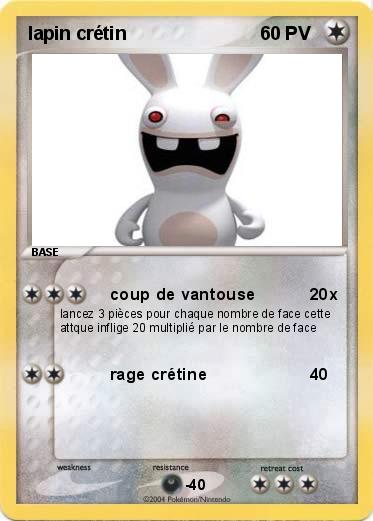 Pokemon lapin crétin