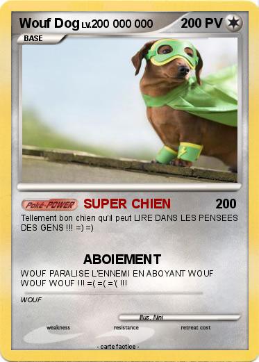 Pokemon Wouf Dog