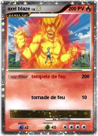 Pokemon axel blaze