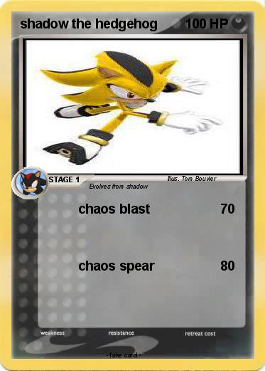 Pokemon shadow the hedgehog