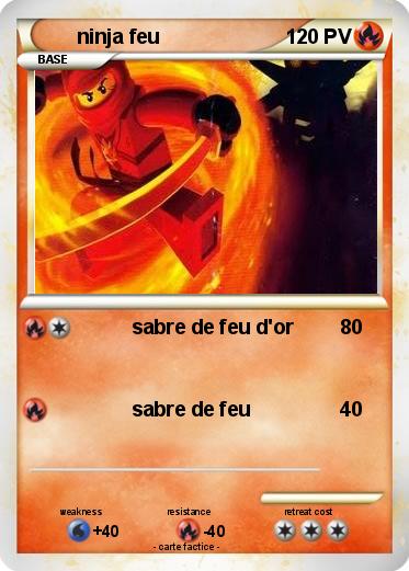 Pokemon ninja feu