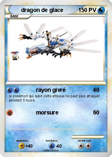 Pokemon dragon de glace