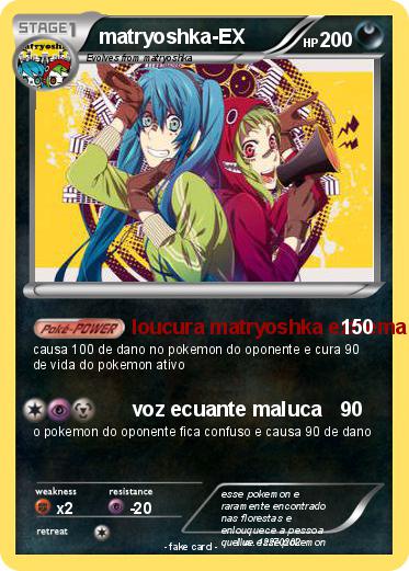 Pokemon matryoshka-EX