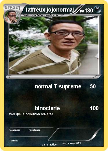 Pokemon laffreux jojonormal