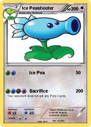 Pokemon Ice Peashooter