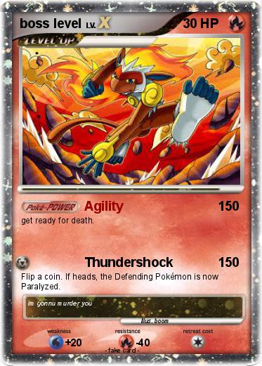 Pokemon boss level