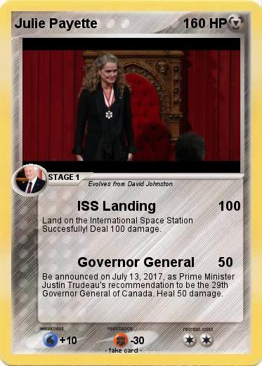 Pokemon Julie Payette