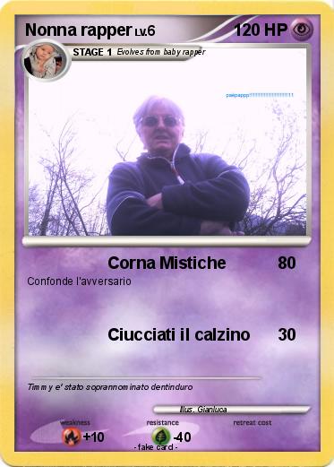 Pokemon Nonna rapper