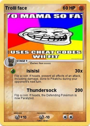 Pokemon Trolll face