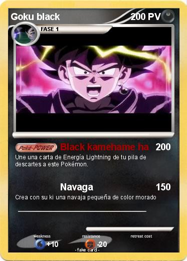 Pokemon Goku black