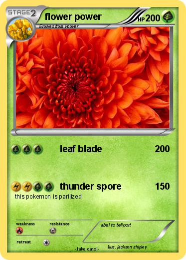 Pokemon flower power