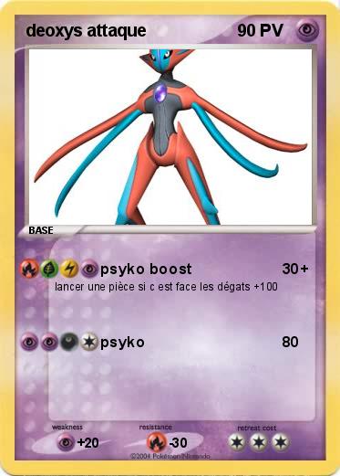 Pokemon deoxys attaque