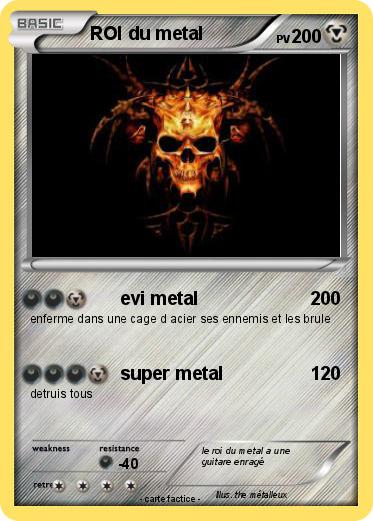 Pokemon ROI du metal