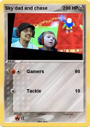 Pokemon Sky dad and chase