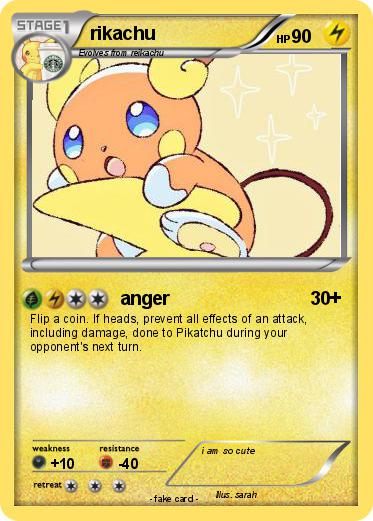 Pokemon rikachu