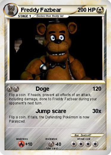 Pokemon Freddy Fazbear