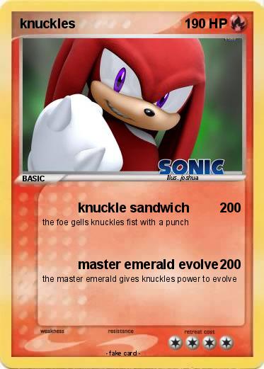 Pokemon knuckles