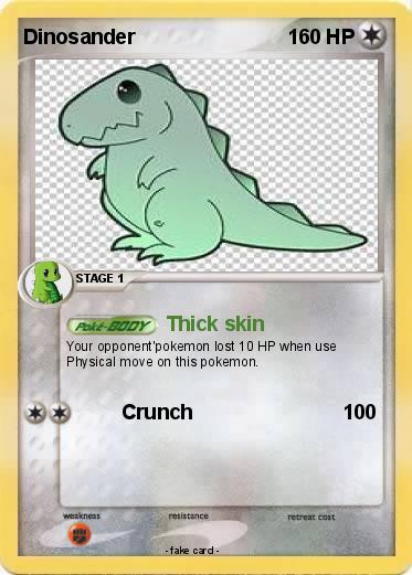 Pokemon Dinosander