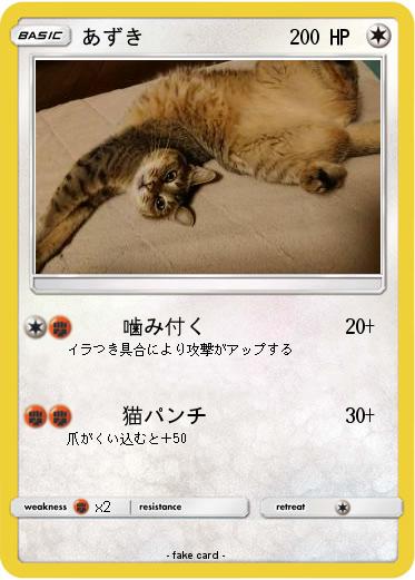 Pokemon あずき