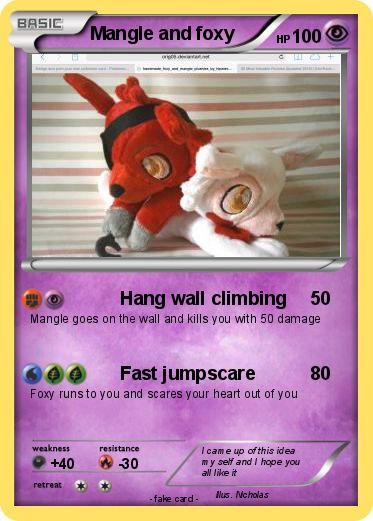 Pokemon Mangle and foxy
