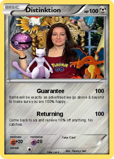 Pokemon Distinktion