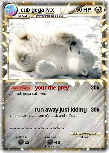 Pokemon cub gega lv.x