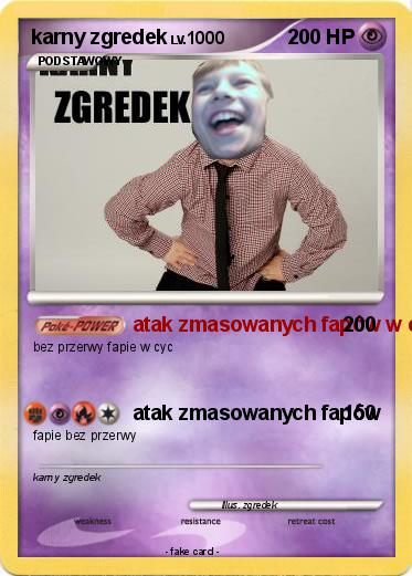 Pokemon karny zgredek