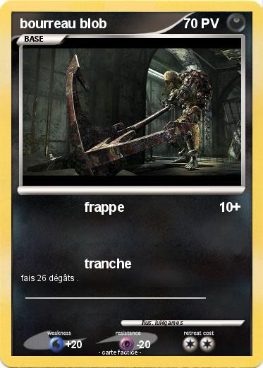 Pokemon bourreau blob