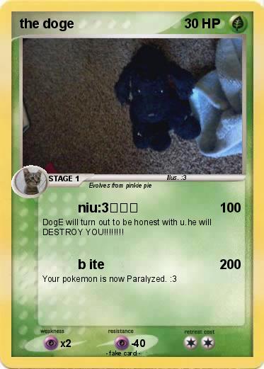 Pokemon the doge