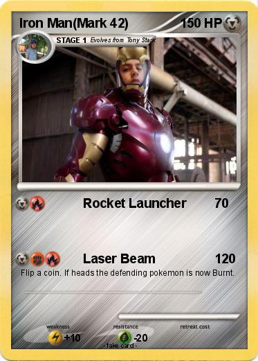 Pokemon Iron Man(Mark 42)
