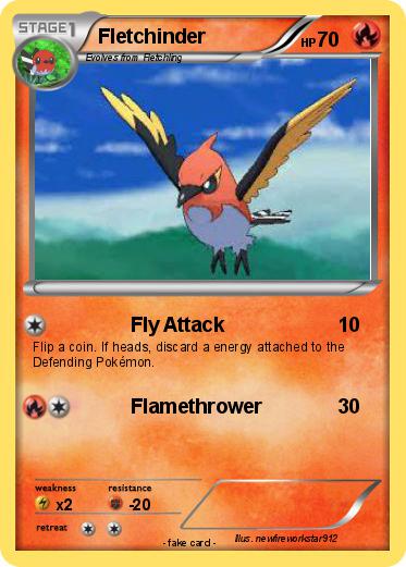 Pokemon Fletchinder