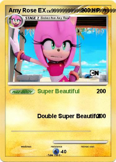 Pokemon Amy Rose EX