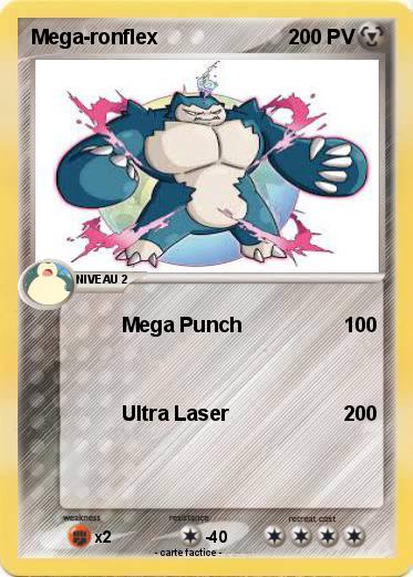 Pokemon Mega-ronflex